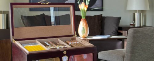 Cigar Lounge at Grace Cafayate